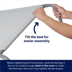 Frisco Steel-Framed Elevated Dog Bed 9 Frisco Steel-Framed Elevated Dog Bed -Chewy 112076 PT5. AC SS1800 V1667485003