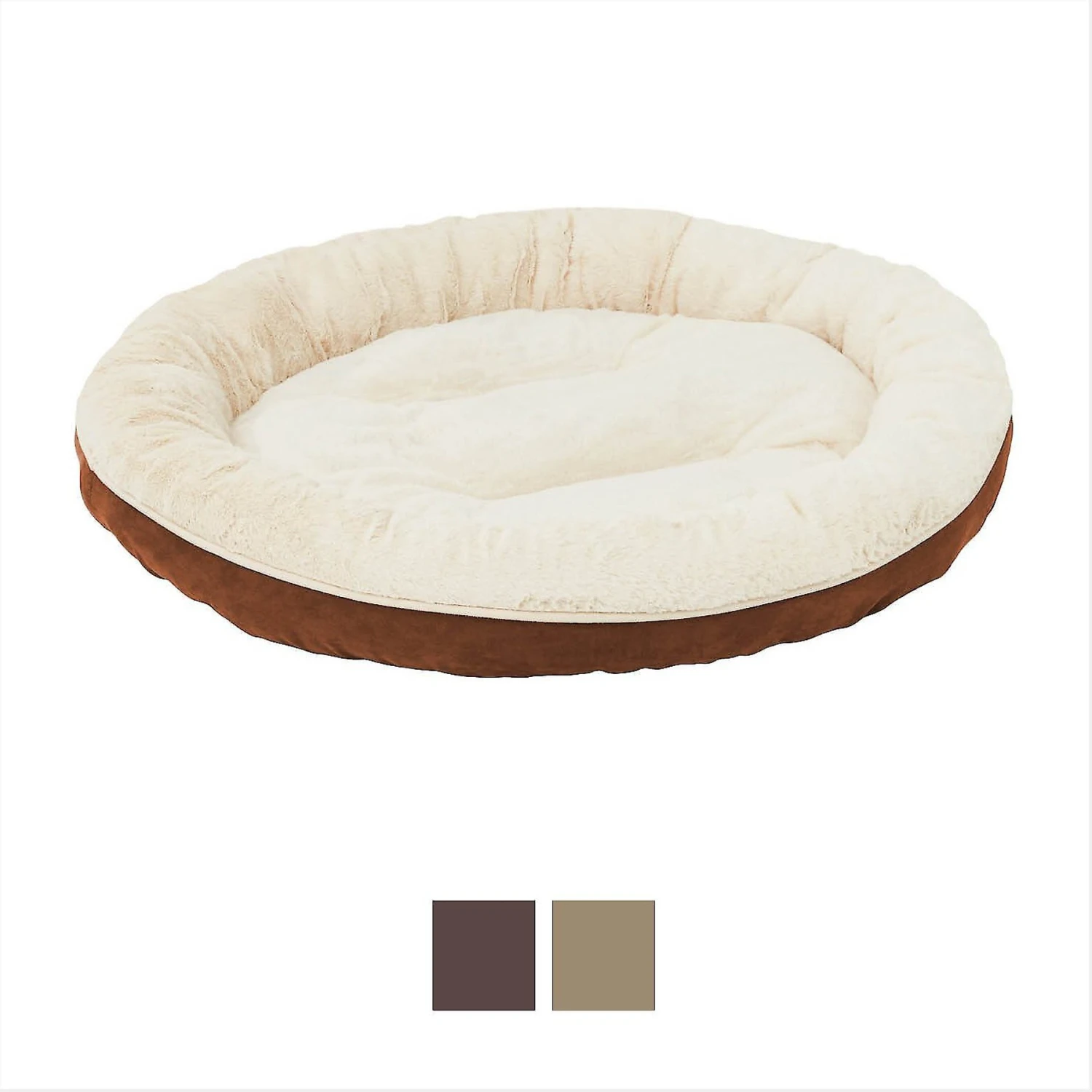 Frisco Round Bolster Cat & Dog Bed 4 Frisco Round Bolster Cat & Dog Bed - Image 2