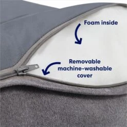 Frisco Plush Orthopedic Bolster Dog Bed W/Removable Cover 10 Frisco Plush Orthopedic Bolster Dog Bed W/Removable Cover -Chewy 129511 PT2. AC SS1800 V1700243664