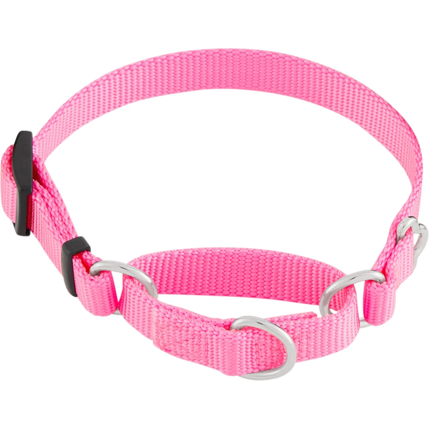 Frisco Solid Nylon Slip-On Martingale Dog Collar 3 Frisco Solid Nylon Slip-On Martingale Dog Collar