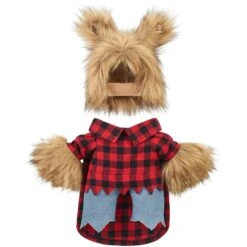 Frisco Front Walking Werewolf Dog & Cat Costume 14 Frisco Front Walking Werewolf Dog & Cat Costume -Chewy 144561 PT5. AC SS1800 V1624402128