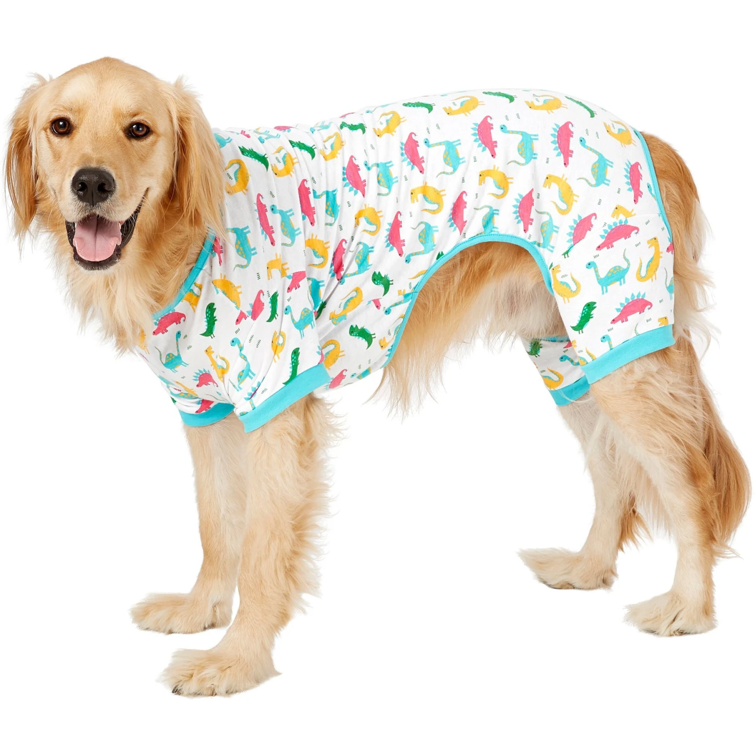 Frisco Dinosaur Print Dog & Cat Jersey PJs 3 Frisco Dinosaur Print Dog & Cat Jersey PJs