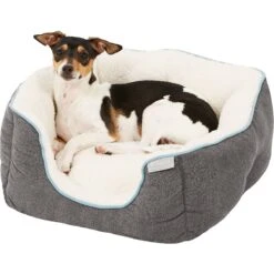 Frisco Square Deep Bolster Dog Bed 9 Frisco Square Deep Bolster Dog Bed -Chewy 144830 PT4. AC SS1800 V1578443219