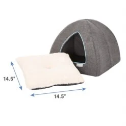 Frisco Igloo Covered Cat & Dog Bed -Chewy 144836 PT1. AC SS1800 V1647881304