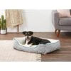 Frisco Sherpa Rectangular Bolster Cat & Dog Bed 1 Frisco Sherpa Rectangular Bolster Cat & Dog Bed -Chewy 144851 MAIN. AC SS1800 V1568843576