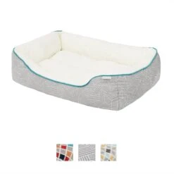 Frisco Sherpa Rectangular Bolster Cat & Dog Bed 9 Frisco Sherpa Rectangular Bolster Cat & Dog Bed -Chewy 144851 PT2. AC SS1800 V1566404560