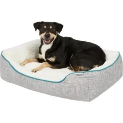 Frisco Sherpa Rectangular Bolster Cat & Dog Bed 11 Frisco Sherpa Rectangular Bolster Cat & Dog Bed -Chewy 144851 PT4. AC SS1800 V1578442937