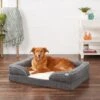 Frisco Plush Orthopedic Front Bolster Cat & Dog Bed W/Removable Cover 1 Frisco Plush Orthopedic Front Bolster Cat & Dog Bed W/Removable Cover -Chewy 144862 MAIN. AC SS1800 V1650097927