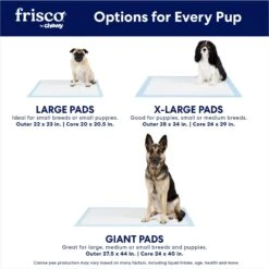 Frisco Premium Giant Dog Training & Potty Pads 13 Frisco Premium Giant Dog Training & Potty Pads -Chewy 152699 PT3. AC SS1800 V1674663243