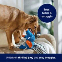 Frisco Corduroy Plush Squeaking Elephant Dog Toy -Chewy 152830 PT4. AC SS1800 V1695670998