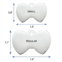 Frisco Stainless Steel Personalized Dog & Cat ID Tag, Bow Tie 15 Frisco Stainless Steel Personalized Dog & Cat ID Tag, Bow Tie -Chewy 152997 PT6. AC SS1800 V1540562105