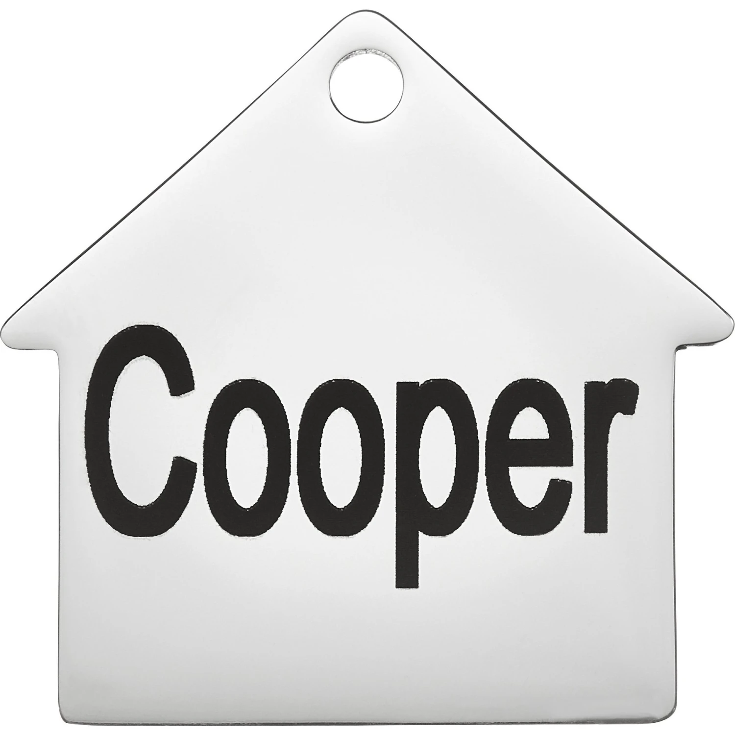 Frisco Stainless Steel Personalized Dog ID Tag, Dog House 5 Frisco Stainless Steel Personalized Dog ID Tag, Dog House - Image 3