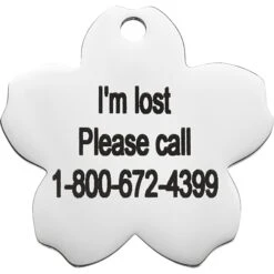Frisco Stainless Steel Personalized Dog & Cat ID Tag, Flower 13 Frisco Stainless Steel Personalized Dog & Cat ID Tag, Flower -Chewy 153002 PT4. AC SS1800 V1548964707