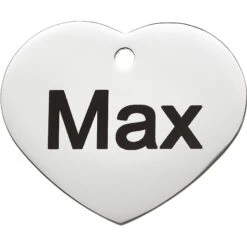 Frisco Personalized Dog & Cat ID Tag, Heart 11 Frisco Personalized Dog & Cat ID Tag, Heart -Chewy 153006 PT2. AC SS1800 V1548964744