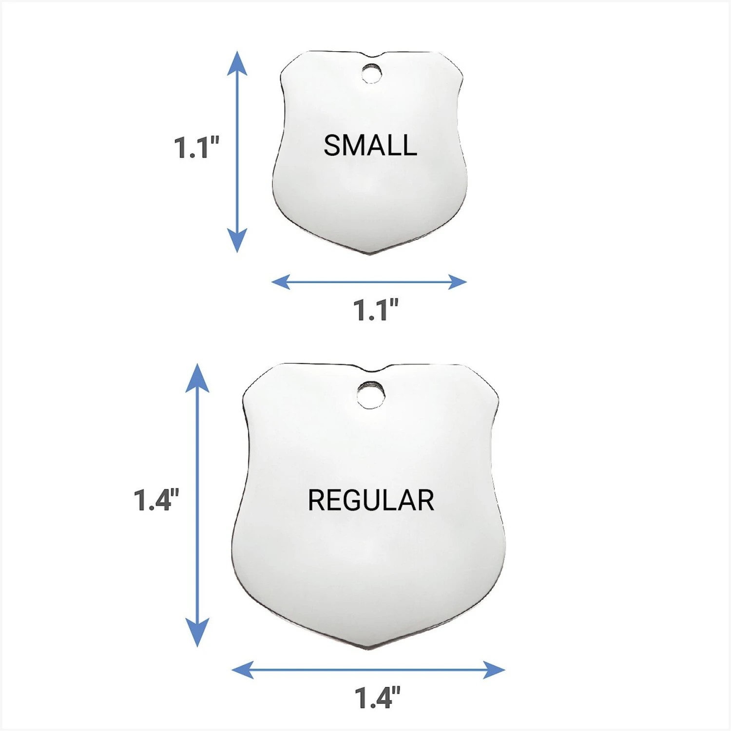 Frisco Stainless Steel Personalized Dog & Cat ID Tag, Badge 9 Frisco Stainless Steel Personalized Dog & Cat ID Tag, Badge - Image 7