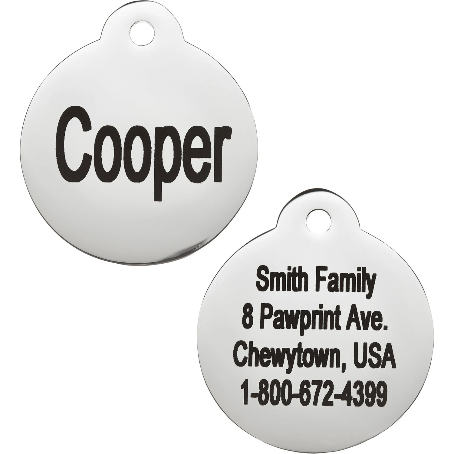 Frisco Personalized Dog & Cat Tag, Round 3 Frisco Personalized Dog & Cat Tag, Round