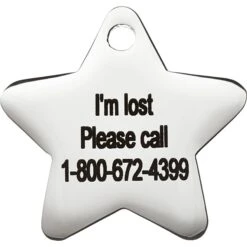 Frisco Stainless Steel Personalized Dog & Cat ID Tag, Star 13 Frisco Stainless Steel Personalized Dog & Cat ID Tag, Star -Chewy 153017 PT4. AC SS1800 V1548964862