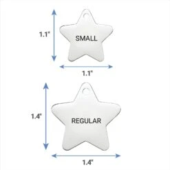 Frisco Stainless Steel Personalized Dog & Cat ID Tag, Star 15 Frisco Stainless Steel Personalized Dog & Cat ID Tag, Star -Chewy 153017 PT6. AC SS1800 V1540562611
