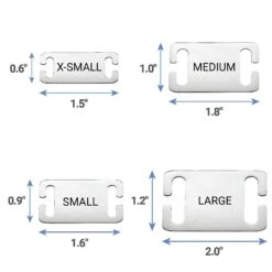 Frisco Stainless Steel Slide-On Personalized Dog & Cat Tag, Open Design 11 Frisco Stainless Steel Slide-On Personalized Dog & Cat Tag, Open Design -Chewy 153050 PT5. AC SS1800 V1644016281