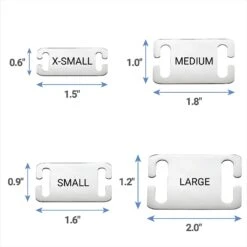 Frisco Stainless Steel Slide-On Personalized Dog & Cat Tag, Open Design 12 Frisco Stainless Steel Slide-On Personalized Dog & Cat Tag, Open Design -Chewy 153050 PT6. AC SS1800 V1540560189