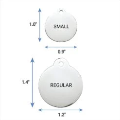 Frisco Stainless Steel Personalized Dog & Cat ID Tag, Paw Print 13 Frisco Stainless Steel Personalized Dog & Cat ID Tag, Paw Print -Chewy 153057 PT6. AC SS1800 V1541090224