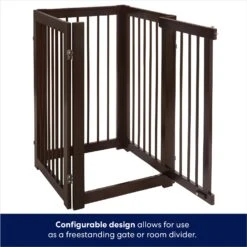 Frisco Deluxe Configurable 4-Panel Wood Dog Gate 14 Frisco Deluxe Configurable 4-Panel Wood Dog Gate -Chewy 156793 PT5. AC SS1800 V1671203001