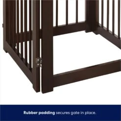 Frisco Deluxe Configurable 4-Panel Wood Dog Gate 16 Frisco Deluxe Configurable 4-Panel Wood Dog Gate -Chewy 156793 PT7. AC SS1800 V1671203056