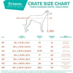 Frisco Fold & Carry Single Door Collapsible Wire Dog Crate 11 Frisco Fold & Carry Single Door Collapsible Wire Dog Crate -Chewy 160808 PT2. AC SS1800 V1568641021