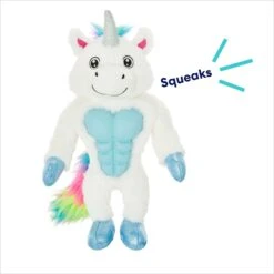 Frisco Unicorn Muscle Plush Squeaky Dog Toy 10 Frisco Unicorn Muscle Plush Squeaky Dog Toy -Chewy 174717 PT2. AC SS1800 V1695748897