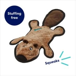 Frisco Beaver Stuffing-Free Flat Plush Squeaky Dog Toy 10 Frisco Beaver Stuffing-Free Flat Plush Squeaky Dog Toy -Chewy 174729 PT2. AC SS1800 V1695670690