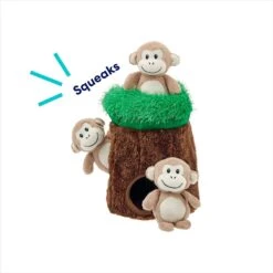 Frisco Monkeys In Tree Hide & Seek Puzzle Plush Squeaky Dog Toy 12 Frisco Monkeys In Tree Hide & Seek Puzzle Plush Squeaky Dog Toy -Chewy 174759 PT3. AC SS1800 V1698345474