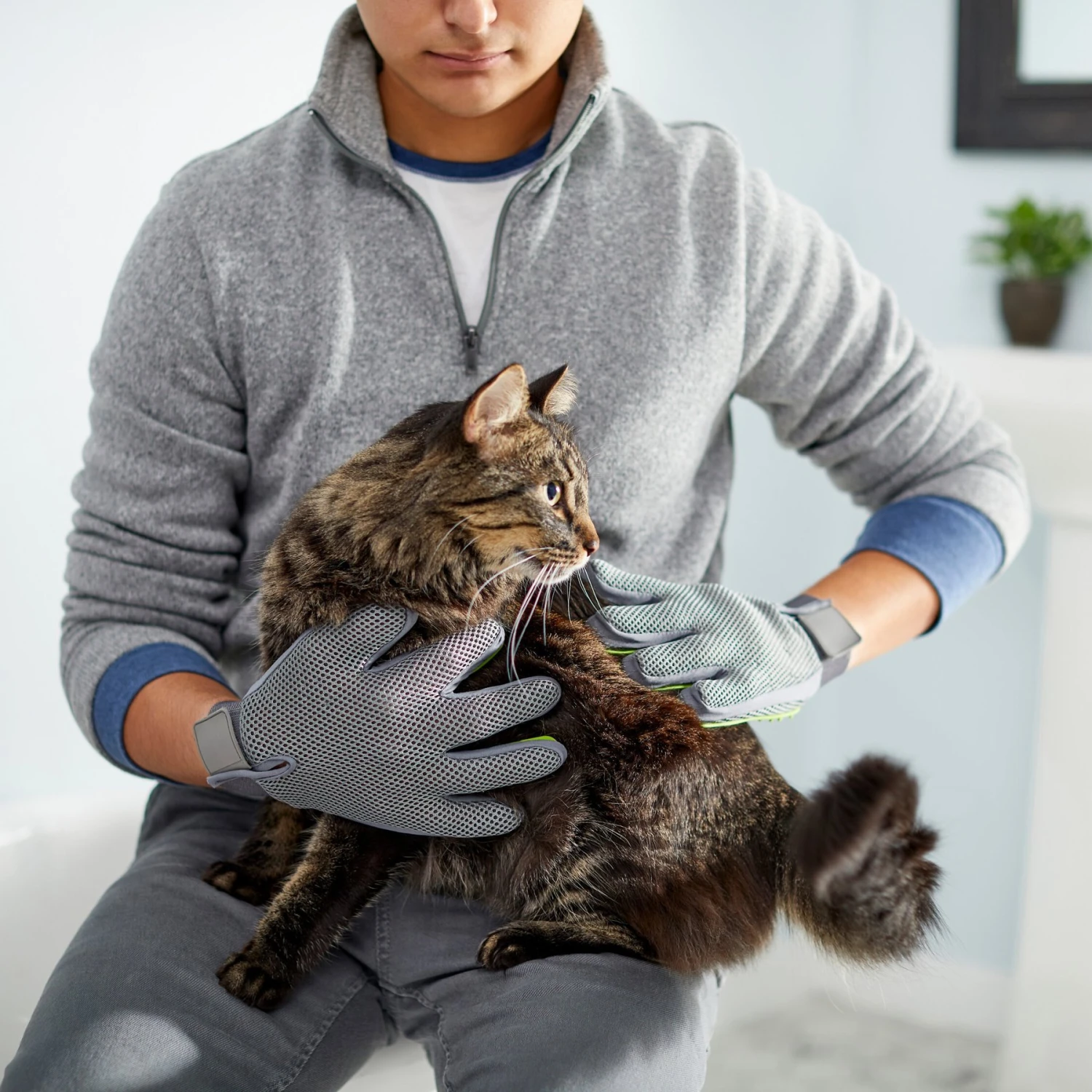 Frisco Dog & Cat Adjustable Grooming Gloves 8 Frisco Dog & Cat Adjustable Grooming Gloves - Image 6