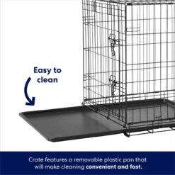 Frisco Heavy Duty Fold & Carry Double Door Collapsible Wire Dog Crate & Mat Kit 14 Frisco Heavy Duty Fold & Carry Double Door Collapsible Wire Dog Crate & Mat Kit -Chewy 212618 PT4. AC SS1800 V1667227171