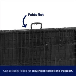 Frisco Fold & Carry Single Door Collapsible Wire Dog Crate & Mat Kit -Chewy 212620 PT3. AC SS1800 V1667229308