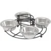 Frisco Multi Pet Feeding 4-Bowls Stainless Steel Dog & Cat Bowls, 0.5 Cup 2 Frisco Multi Pet Feeding 4-Bowls Stainless Steel Dog & Cat Bowls, 0.5 Cup -Chewy 213787 MAIN. AC SS1800 V1598450204