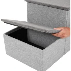 Frisco Collapsible Cat & Dog Stairs & Storage -Chewy 214371 PT3. AC SS1800 V1589908957