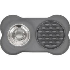 Frisco Silicone Slow Feeder Mat With Stainless Steel Bowl 11 Frisco Silicone Slow Feeder Mat With Stainless Steel Bowl -Chewy 215983 PT3. AC SS1800 V1591020073