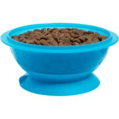 Frisco Plastic Suction Bowl, Blue -Chewy 216037 PT2. AC SS1800 V1591020486