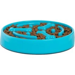 Frisco Bone Shaped Ridges Slow Feed Bowl 11 Frisco Bone Shaped Ridges Slow Feed Bowl -Chewy 216041 PT3. AC SS1800 V1591020674