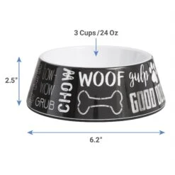 Frisco Doggie Melamine Bowl 10 Frisco Doggie Melamine Bowl -Chewy 216062 PT1. AC SS1800 V1600374066