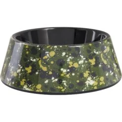 Frisco Camo Paint Splashed Melamine Bowl