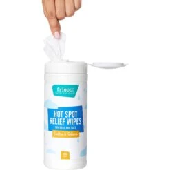 Frisco Hot Spot Relief Wipes 9 Frisco Hot Spot Relief Wipes -Chewy 222163 PT3. AC SS1800 V1599641169