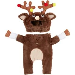 Frisco Front Walking Reindeer Dog & Cat Costume, 1 Count 16 Frisco Front Walking Reindeer Dog & Cat Costume, 1 Count -Chewy 228790 PT5. AC SS1800 V1636743459