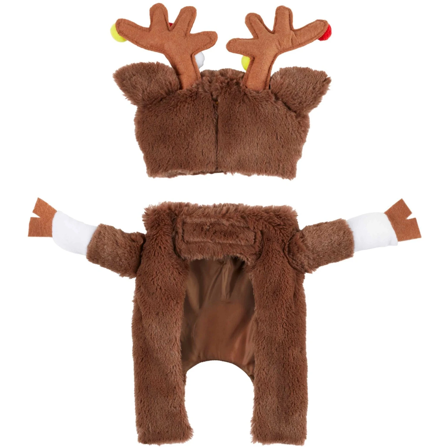 Frisco Front Walking Reindeer Dog & Cat Costume, 1 Count 9 Frisco Front Walking Reindeer Dog & Cat Costume, 1 Count - Image 7