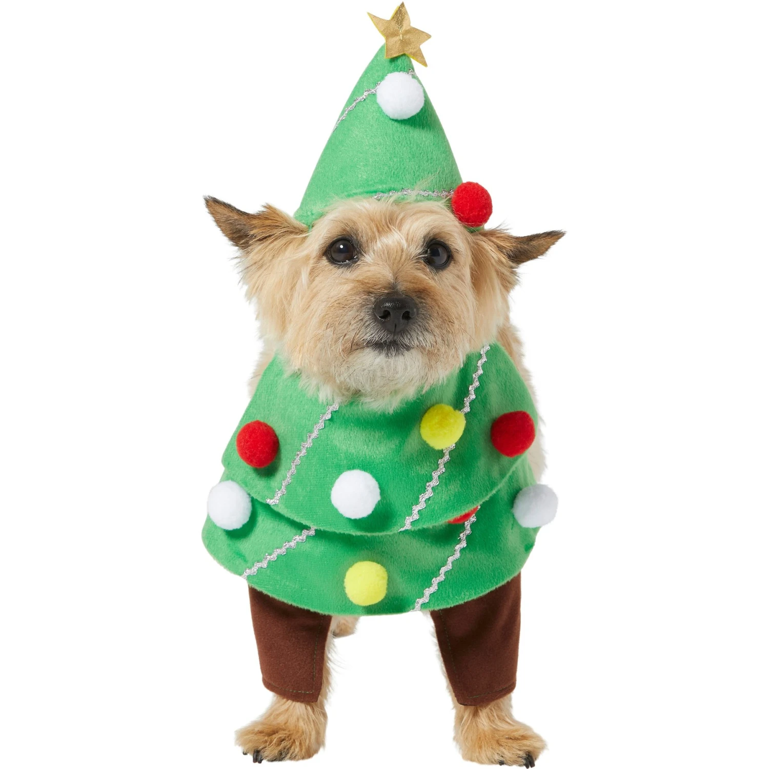 Frisco Front Walking Christmas Tree Dog & Cat Costume 3 Frisco Front Walking Christmas Tree Dog & Cat Costume