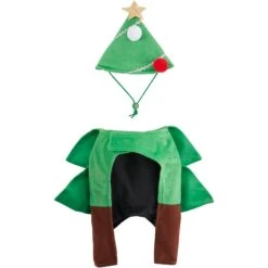 Frisco Front Walking Christmas Tree Dog & Cat Costume 13 Frisco Front Walking Christmas Tree Dog & Cat Costume -Chewy 229164 PT5. AC SS1800 V1601090487