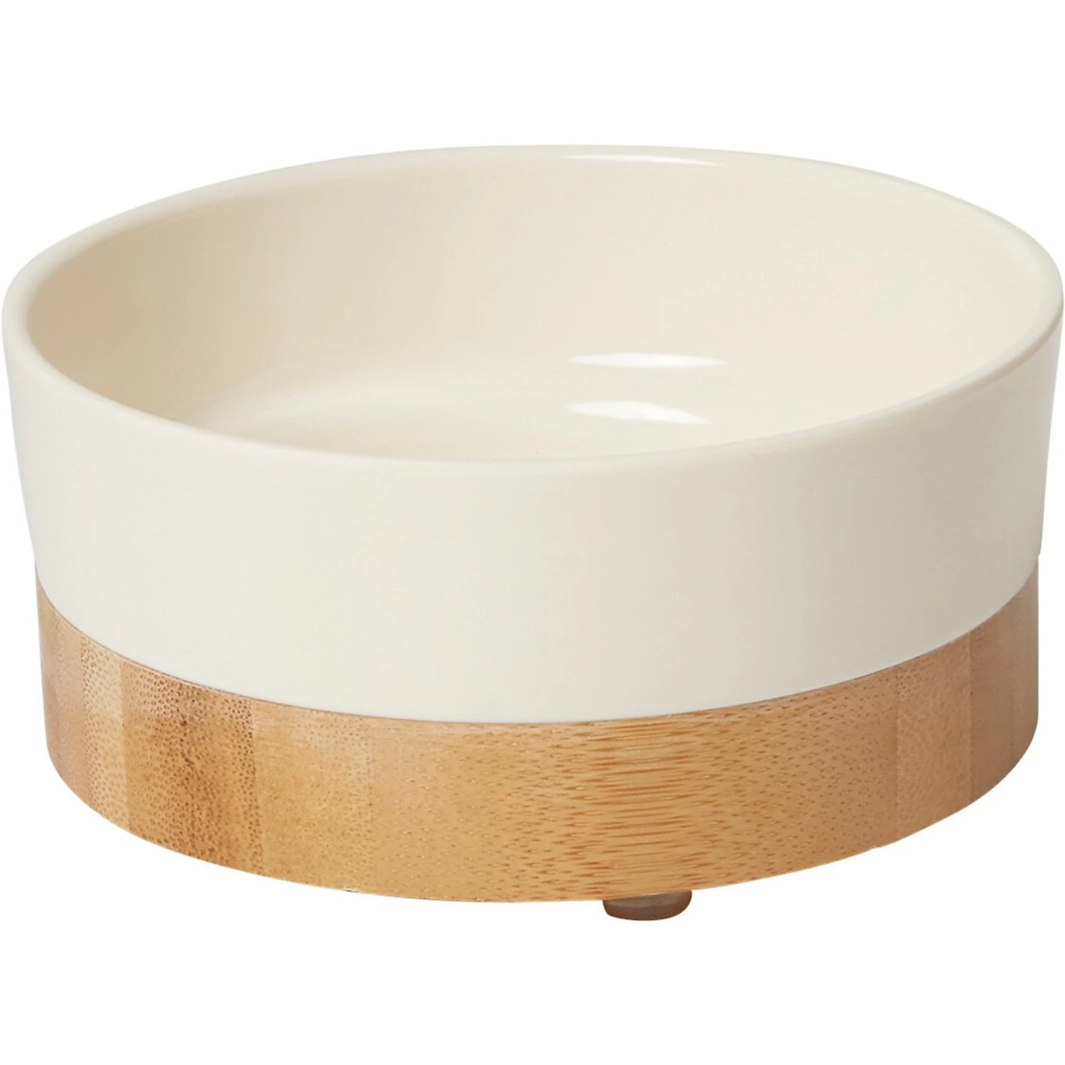 Frisco Melamine Dog & Cat Bowl With Bamboo Base 2 Frisco Melamine Dog & Cat Bowl With Bamboo Base