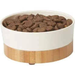 Frisco Melamine Dog & Cat Bowl With Bamboo Base 8 Frisco Melamine Dog & Cat Bowl With Bamboo Base -Chewy 232065 PT3. AC SS1800 V1608595365