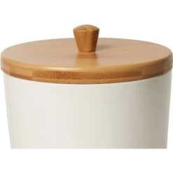 Frisco Melamine Dog & Cat Treat Jar With Bamboo Lid 9 Frisco Melamine Dog & Cat Treat Jar With Bamboo Lid -Chewy 232068 PT2. AC SS1800 V1605110573