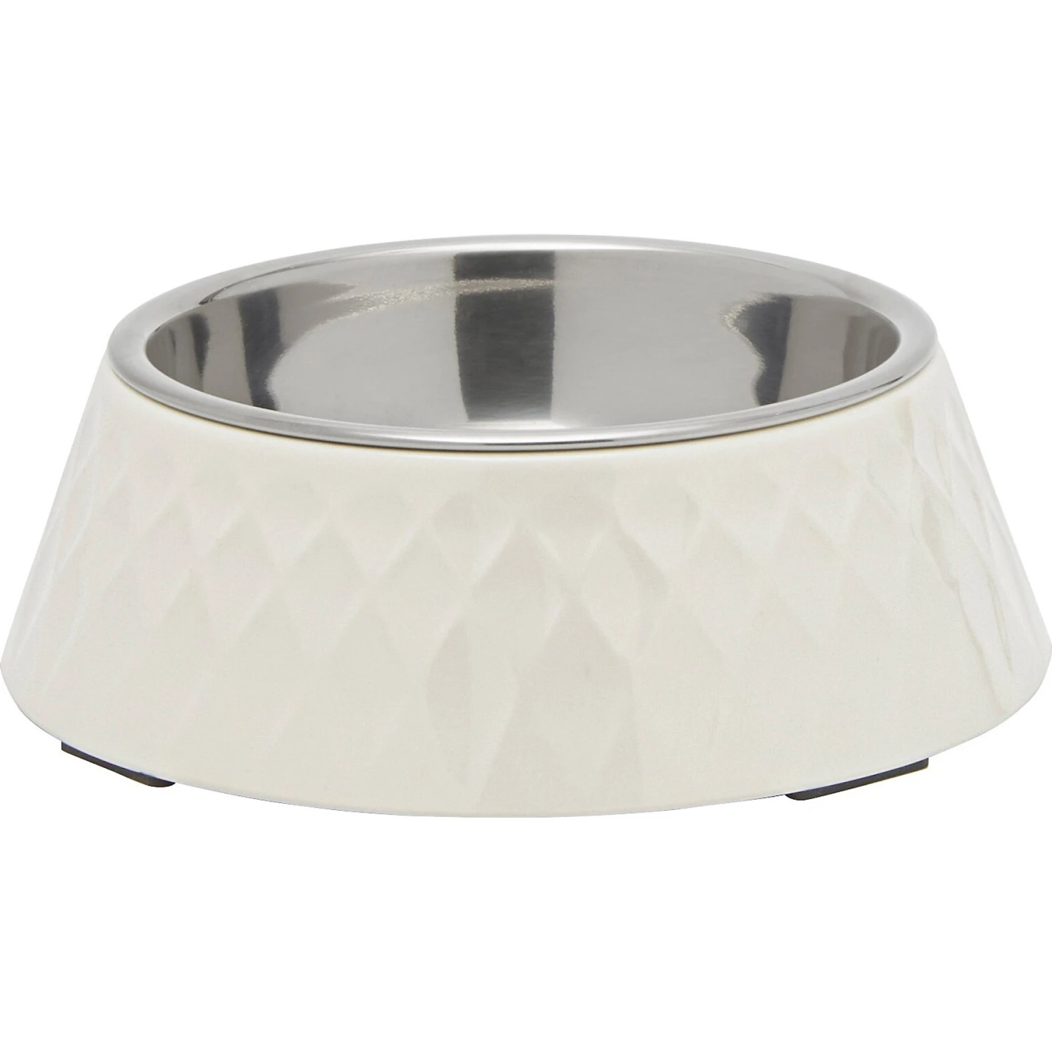 Frisco Hammered Melamine Stainless Steel Dog Bowl 3 Frisco Hammered Melamine Stainless Steel Dog Bowl